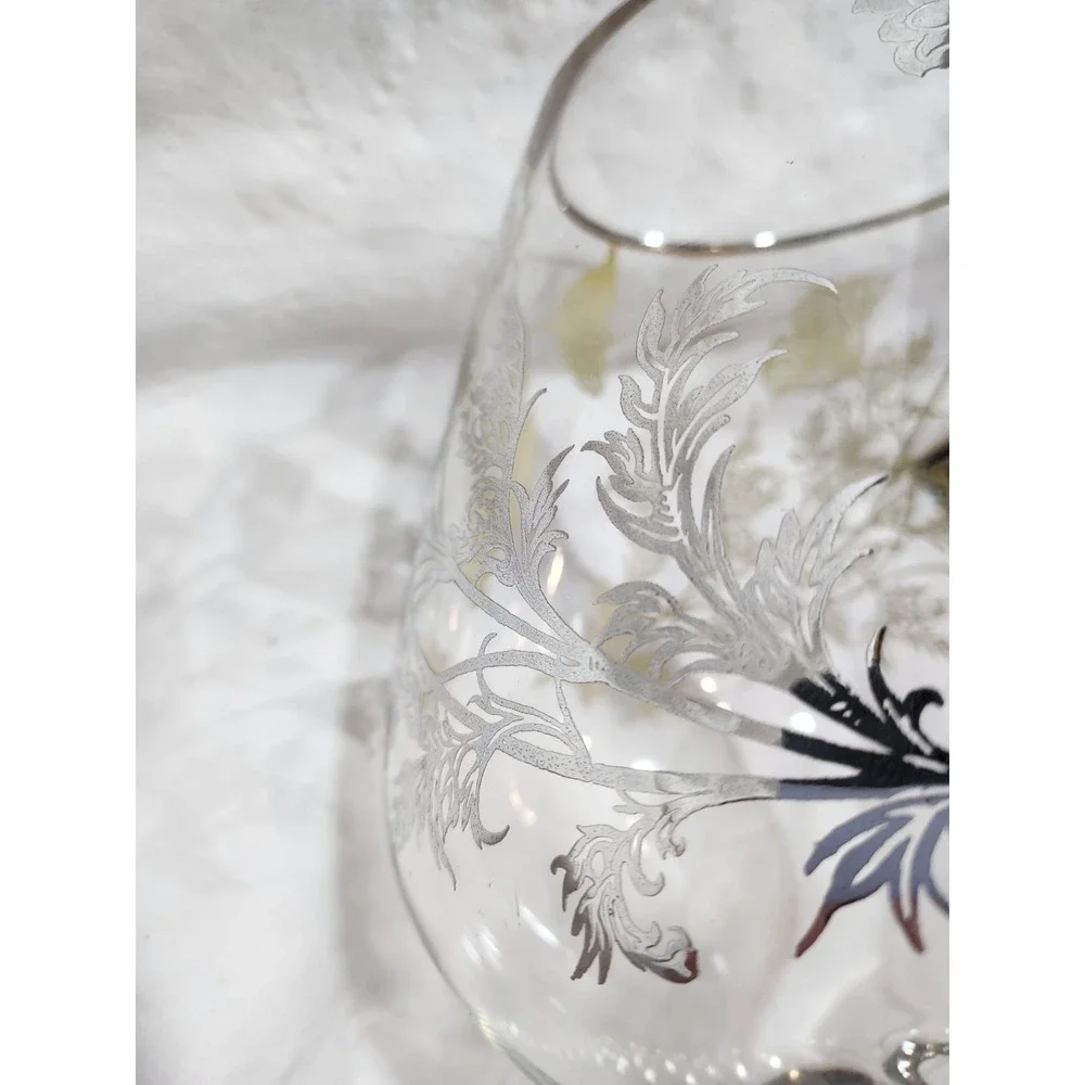 Large, Silver City Glass Co.-X-Large Brandy Snifter or Cocktail Mixer, Sterling